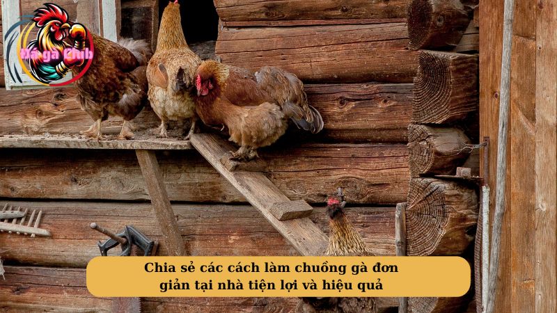 Chia sẻ các cách làm chuồng gà đơn giản tại nhà tiện lợi và hiệu quả