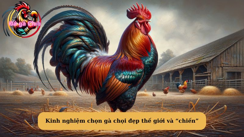 Kinh nghiệm chọn gà chọi đẹp nhất thế giới và “chiến”