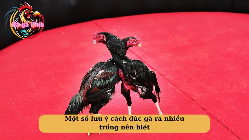 Một số lưu ý cách đúc gà ra nhiều trống nên biết