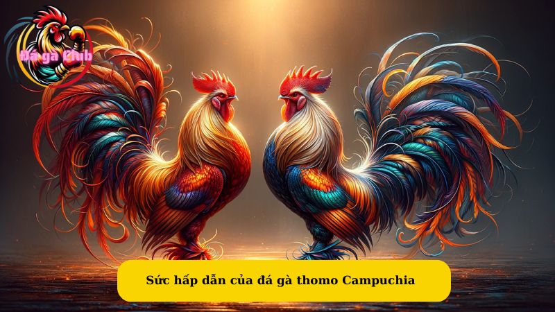 Sức hấp dẫn của đá gà thomo Campuchia