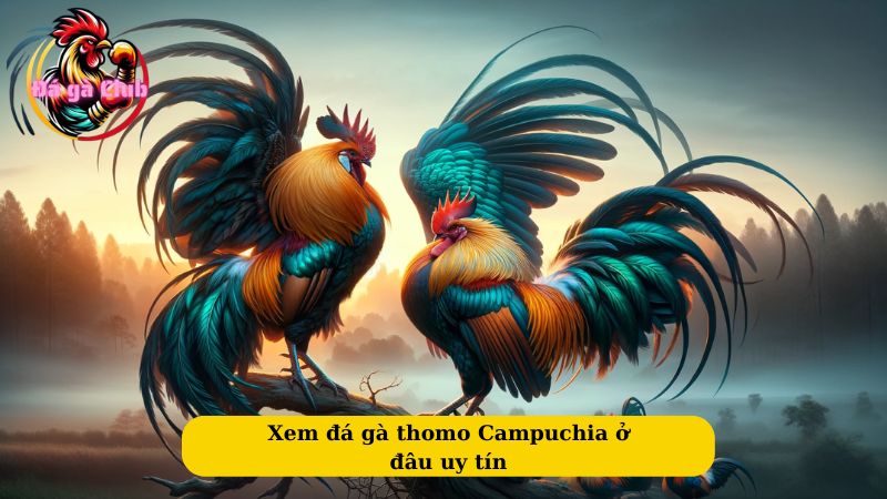 Xem đá gà thomo Campuchia ở đâu uy tín