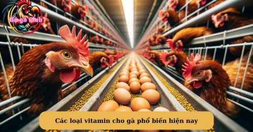Vitamin cho gà: Chìa khóa vàng cho đàn gà khỏe mạnh và năng suất