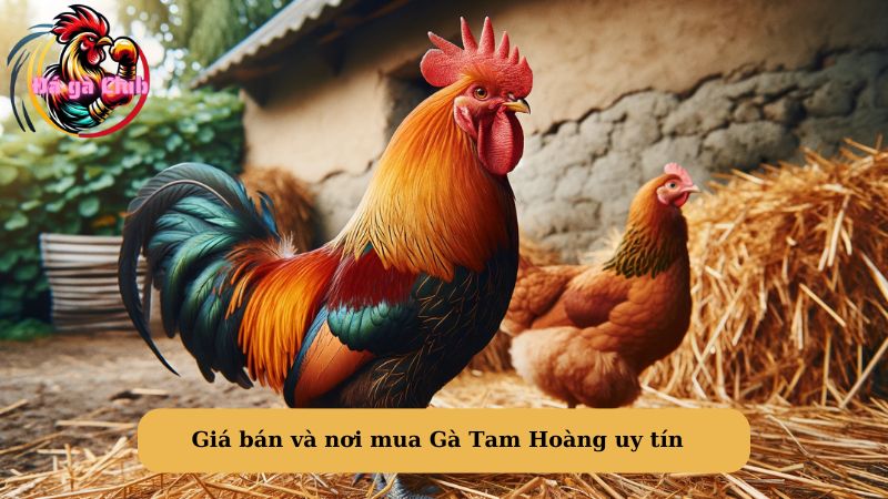 Giá bán và nơi mua Gà Tam Hoàng uy tín