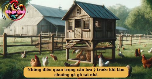 Hướng dẫn cách làm chuồng gà gỗ cho người mới nuôi